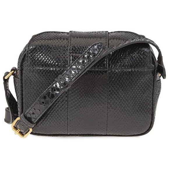 NWT BURBERRY PYTHON LEATHER BUCKLE TOTE SHOULDER BAG - Picture 7 of 7